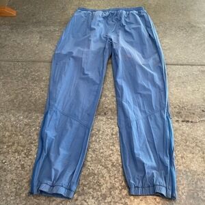 Vintage Izod Lacoste Windbreaker Jogger Pants Mens XL Blue Baggy 90s MC Hammer